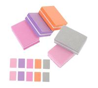 WOFASHPURET 100piezas Uñas Bloque De Doble Cara Para Manicura De Uñas Bloque De Esponja Para Lijar y Pulir Limas De Para Cuidado De Manos