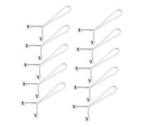 WOFASHPURET 10piezas Clips De Bufanda Ajustables Para Mujeres Hebillas De Chal Elegantes Anillos De Cintura Para Fijar Bufandas Accesorios De Moda Para Uso Diario Aire
