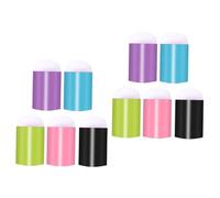 WOFASHPURET 10piezas Esponjas De Maquillaje Para Uñas De Herramientas De Gradiente Para Manicura Esponjas Para Pintura De Uñas Para Uso Personal y Profesional