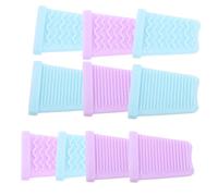 WOFASHPURET 10piezas Fundas De Silicona Para Extractores De Puntos Negros Cubiertas De Espátula Facial Para Limpieza De Herramienta De Cuidado Facial Para Uso Personal y Profesional