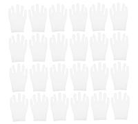 WOFASHPURET 12 Pares de Guantes de Algodón Lavables Protectores de Manos de Algodón para Inspeccionar Relojes y Joyas
