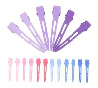 WOFASHPURET 18 Piezas Pinzas Cabello sin Costuras Pinzas para Peinar Que No Doblan para Flequillos y Peinar sin Pliegues Unidades Caja