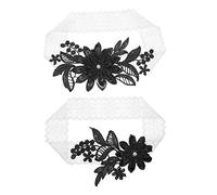 WOFASHPURET 1juego Conjunto De Ligaduras De Encaje Para Novia Elástico Para Bodas Fiestas y Celebraciones