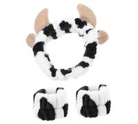 WOFASHPURET 1juego De Banda De Limpieza Facial y Muñequera De Accesorios De Pelo Para Mujeres Banda Para Lavar La Cara y Maquillaje