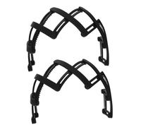 WOFASHPURET 2 piezas Diademas Antideslizantes de Plástico con Dientes de Ajustables y Plegables Accesorios para Cabello Elegantes y Prácticos para