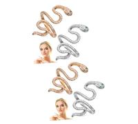 WOFASHPURET 2 Series Anillos Para Mujeres Meñique Chicas Adolescente Anillos Mujer Joyeria Charms Hombre Anillo De Serpiente Para Hombre Señoras Anillo Retro Metal 2 Piezas*2
