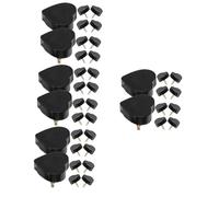 WOFASHPURET 20pares Heart-shaped Heel Tips for High Heels Shoe Repair Replacement Caps for Women Wear-resistant and Stylish Accessories