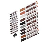 WOFASHPURET 21 Piezas Bolígrafo Para Restauración De Muebles Marcadores De Colores Para Madera Crayones Rellenos De Madera Repara Arañazos y Grietas Cera Para Mesas Armarios y Suelos