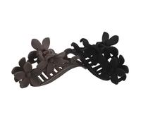WOFASHPURET 2piezas Pinzas Pelo Diseño Floral Pinzas Grandes de Material Mate Antideslizante para Cabello Grueso y Fino Accesorios para Mujer para Usar la Playa de Verano