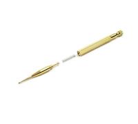 WOFASHPURET 2piezas Sonda Auricular De Latón Sonda De Punto Auricular Para Masaje De Zona De Reflejo Para Uso Hospitales y Hogares