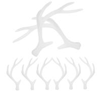 WOFASHPURET 4 Par Cornamenta Artificial Navideña Tocado DIY Cornamenta Decoración Navideña Cosplay Decoración del Hogar