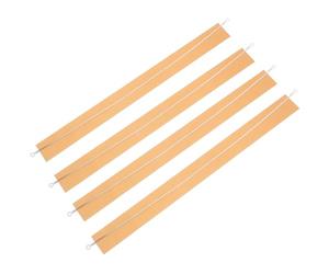 WOFASHPURET 4 Tiras Calefactoras para Máquina Selladora 400 Mm Paño Térmico, Cables Calefactores para Sellado, Kit Repuesto para Selladores Térmicos en Envasado de Alimentos