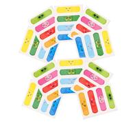 WOFASHPURET 40 piezas Apósito Adhesivo Infantil Cartoon Curitas Elásticas Transpirables y Resistentes al Agua para Pequeñas Heridas Uso Diario y Exterior