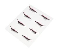 WOFASHPURET 4pares Adhesive Eye Makeup Eyeliner and Eyelash Stickers for Women for Daily Use and Special Events Eye Appearance Charm
