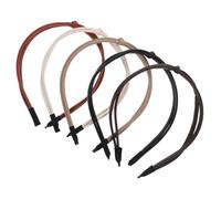 WOFASHPURET 5 piezas Diademas de con para Mujer Antideslizantes de Cómodas y Ligeras para Diario y Ocasiones Formales