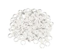 WOFASHPURET 500 piezas Unidades Anillos Desechables para de Maquillaje de Pestañas Contenedores Pequeños para Tinta de Herramientas para y Extensión