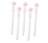 WOFASHPURET 5piezas Esponjas Maquillaje Con Mango Dual Uso Húmedo Seco Adaptables Para Corrector y Base Esponja Cosmética Práctica y Suave Para Aplicación Precisa