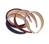 WOFASHPURET 6piezas Diadema de Ala Ancha Lisa Accesorio Cabello para Mujeres y Niñas para Uso Diario