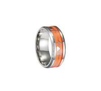 WOFASHPURET Anillo Noctilucente Electrocardiografía Para Parejas Anillo De Dedo Unisex Luminiscente Joyería Creativa Para Hombres y Mujeres