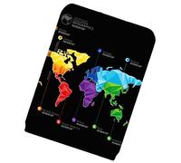 WOFASHPURET Antipolvo para Equipaje De Viaje Lateral Doble Apta para Maletas De Protector De Maleta para Viaje