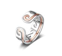 WOFASHPURET Apretando El Anillo Maldición Anillo Abierto Creativo De Moda Para Mujer Obsequio De San Valentín Anillo Ajustable Abiertos De Para