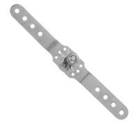 WOFASHPURET Bisagra de Resorte de Dos Secciones para Sofá, Herrajes para Muebles en Color Plateado, Ajustador de Bisagra Autoblocante para Respaldo de Sofá Cama, Soporte Ajustable para