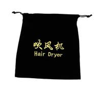 WOFASHPURET Bolsa Organizadora para Secador De Pelo 5 Unidades para Viaje Herramientas De Belleza con Cordón Estuche De Almacenamiento para Secador Y Plancha Diseño Elegante.