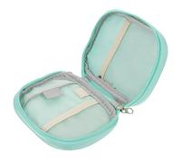 WOFASHPURET Bolsa Pequeña para Medicamentos Mini, Pastillero Portátil de Tela Oxford Resistente, Bolsa de Viaje para Primeros Auxilios, Uso Exterior y Hogar, Almacenamiento Compacto