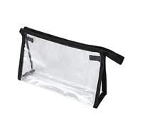 WOFASHPURET Bolso De Cosméticos Caso Bolsa Organizadores Pequeño Bolsos Transparentes para Mujer Neceser De Viaje Kit De Aseo Tamaño Viaje para Mujer Neceseres para Mujeres Viajeras Negro