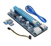 WOFASHPURET Cable Adaptador Gpu Externa Pci-e X16 para Portátil Mini Pci-e, Cable USB 60cm, Color Azul, Accesorios Computadora para Gráficos Externos y Expansión Gráfica Portátil