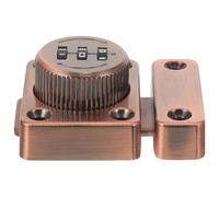 WOFASHPURET Cerradura Mecánica para Cajones y Armarios, Pestillo Antirrobo de Latón Antiguo, Montaje Tornillos, Cerradura de Combinación para Uso Doméstico