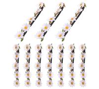 WOFASHPURET Diadema de Flores de Margarita para Niñas Ligera y Cómoda Adecuado para Eventos y Fiestas 9X0.6X0.4 Pulgadas