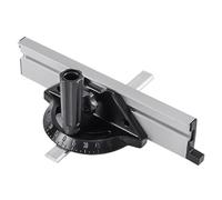 WOFASHPURET Guía de Ingletes de Mesa Negra, Calibrador de Ángulos Ajustable Perilla, Accesorio para Carpintería y Bricolaje, Herramienta Precisa para Cortar Madera Color Color Aleatorio