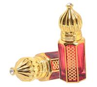 WOFASHPURET Juego De 2 Botellas De Recarga De 6 Ml Para Perfume De Viaje Botellas De Recarga De Botellas De Perfume Con Rodillo Botellas De Pequeñas A Prueba De Fugas Para