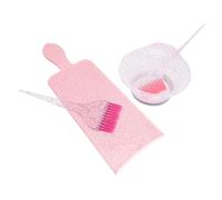 WOFASHPURET Kit Teñir Cabello Brocha y Bol, Tamaño Adecuado Para Mezcla Fácil, Diseño Doble Cepillo y Peine, Efecto Brillante Único, Uso Doméstico Para Tintes y Rápidos