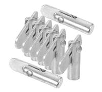 WOFASHPURET Pasador de Acoplamiento de Andamio Galvanizado 12Mm X 45Mm, 10 Unidades, Piezas Reemplazables para Andamios de Portal en Suministros Exteriores