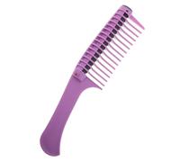 WOFASHPURET Peine De Coloración De Cabello Rodillo Integrado Para Aplicación De Herramienta Plástica Para Tintes y Tratamientos Capilares Casa y Salónvioleta