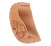 WOFASHPURET Peine de Madera Antiestático con Tallado Peine Unisex Hombres y Mujeres Tipo Peinados