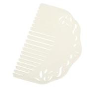 WOFASHPURET Peine Lateral Cabello De Resina Blanca, 1 Unidad, Tamaño Mediano, Estilo Tradicional Chino, Para Mujeres, Accesorio Decorativo Para Peinar Eventos y Uso Diario