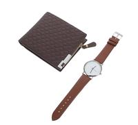 WOFASHPURET Reloj Analógico y Cartera para Hombre Elegante Set De Accesorios para De Cumpleaños y Ocasiones Especiales