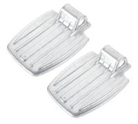 WOFASHPURET Reposapiés Para Silla De Ruedas De Placas Elevadoras Antideslizantes Accesorio Fiable Para Seguridad y Comodidad Del Paciente Fácil Instalación