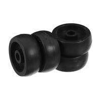 WOFASHPURET Rodillos para Equipo de Fitness Resistentes al Desgaste, Ruedas de Polea de Plástico PP y Pa, 4 Piezas para Bicicleta Estática y Gimnasio en Casa