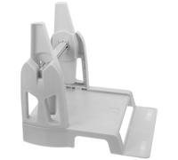 WOFASHPURET Soporte Externo para Rollos de Etiquetas Térmicas de Plástico, Portaetiquetas Manual para Impresora, Compatible Papel Térmico y Rollos Grandes, Uso en Oficina y Color Aleatorio