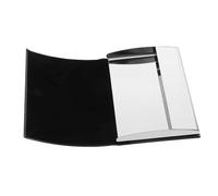 WOFASHPURET Tarjetero De PU Diseño Elegante y Acabado Metálico Organizador De Tarjetas De Visita y Bancarias Estuche Profesional para Hombres y Mujeres Compacto