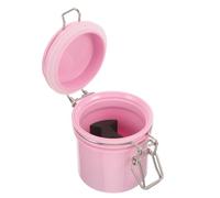 WOFASHPURET Tarro Para Pestañas y Soporte Para Extensiones De Pestañas 1 Unidad 200 Ml Plástico Rosa Sellado Para Almacenamiento Profesional De Pegamento Maquillaje