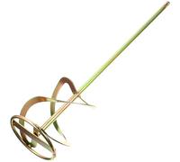 WOFASHPURET Varilla Agitadora Eléctrica para Taladro, Accesorio Mezclador de Pintura y Cemento, Varilla Mezcladora de Acero Mango Cuadrado, 1 Pieza, Uso Profesional para Estilo Aleatorio