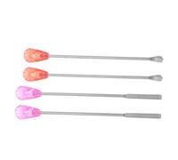 WOFASHPURET Varillas Mezcladoras y Cucharas De Acero Inoxidable 4 Piezas Tamaño Estándar Reutilizables Para Mezclar Pigmentos De Tatuaje Profesionales Kit Para Artistas Del Tatuaje