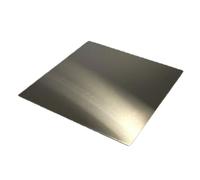 WOFDALY Chapa De Titanio TC4 100 Mm X 100 Mm para Construcción, Aeroespacial, Petroquímica, Construcción Naval, Automóvil,Thickness:1mm