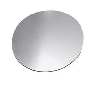 WOFDALY Hoja De Aluminio - Placa Metálica Circular para Laboratorio Y Bricolaje,Espesor 3Mm,3 * 150mm (2 Pieces)