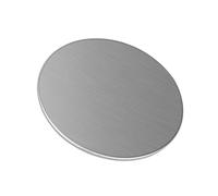 WOFDALY Hojas De Junta Redondas Sólidas De Acero Inoxidable 304, Placas De Metal, Espesor De 5 Mm, Bordes Limpios, Diferentes Diámetros, Panel De Disco para Textiles Militares,200mm